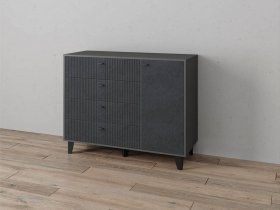 Комод «Катрин-13» (графит/гранит лофт) в Берёзовке - beryozovka.mebel-nsk.ru | фото
