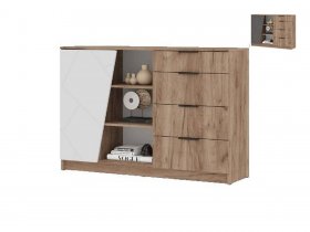 Комод КМ-01 Орегон в Берёзовке - beryozovka.mebel-nsk.ru | фото