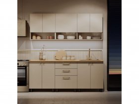 Кухонный гарнитур Орма 2,0м в Берёзовке - beryozovka.mebel-nsk.ru | фото