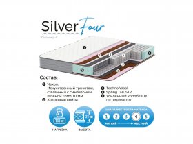 Матрас Silver Four в Берёзовке - beryozovka.mebel-nsk.ru | фото