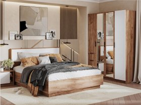Модульная спальня Орегон в Берёзовке - beryozovka.mebel-nsk.ru | фото
