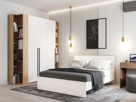 Модульная спальня Ренн в Берёзовке - beryozovka.mebel-nsk.ru | фото