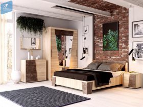 Модульная спальня Санремо в Берёзовке - beryozovka.mebel-nsk.ru | фото