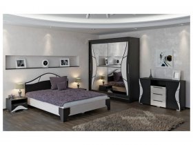 Модульная спальня Верона (Линаура) в Берёзовке - beryozovka.mebel-nsk.ru | фото