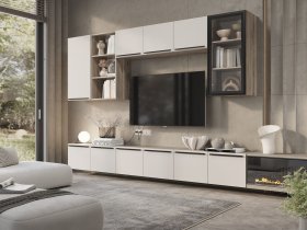 Модульная стенка Урбан в Берёзовке - beryozovka.mebel-nsk.ru | фото