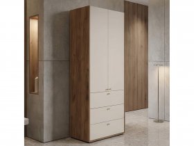 Шкаф двухстворчатый c ящиками Орма в Берёзовке - beryozovka.mebel-nsk.ru | фото
