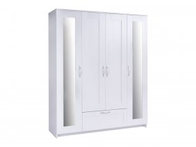 Шкаф комби 4 двери и 1 ящик Сириус в Берёзовке - beryozovka.mebel-nsk.ru | фото