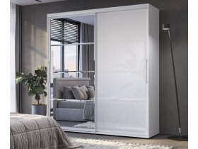 Шкаф-купе Крафт-6 2,0м (белый) в Берёзовке - beryozovka.mebel-nsk.ru | фото