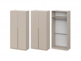 Шкаф ШК-100 Эккервуд (меланж) в Берёзовке - beryozovka.mebel-nsk.ru | фото