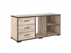 Тумба 1200 Тм075.0 Гермес лофт (дуб крафт серый) в Берёзовке - beryozovka.mebel-nsk.ru | фото