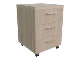 Тумба мобильная с замком Президент-ПРО Пр401 в Берёзовке - beryozovka.mebel-nsk.ru | фото